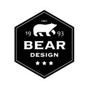 Bear design  zwart