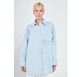 Norr 11862761 KENZIE OVERSIZED DENIM SHIRT